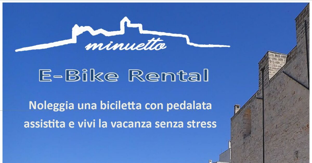 e-bike rental noleggio bici ostuni